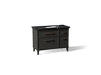 KOHLER K-CM29481-BD4-BEL Artifacts 48" Bathroom Vanity Cabinet With Sink And Quartz Top - Carbon Oak