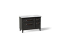 KOHLER K-CM29481-BD4-BTC Artifacts 48" Bathroom Vanity Cabinet With Sink And Quartz Top - Carbon Oak