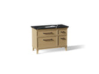 KOHLER K-CM29481-BD4-KML Artifacts 48" Bathroom Vanity Cabinet With Sink And Quartz Top - Light Oak