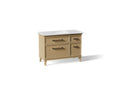 KOHLER K-CM29481-BD4-KTL Artifacts 48" Bathroom Vanity Cabinet With Sink And Quartz Top - Light Oak