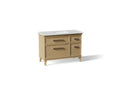 KOHLER K-CM29481-BD4-KWC Artifacts 48" Bathroom Vanity Cabinet With Sink And Quartz Top - Light Oak