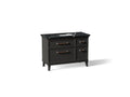 KOHLER K-CM29481-BD4-WEC Artifacts 48" Bathroom Vanity Cabinet With Sink And Quartz Top - Carbon Oak