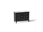 KOHLER K-CM29481-BD4-XTB Artifacts 48" Bathroom Vanity Cabinet With Sink And Quartz Top - Slate Grey