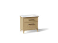 KOHLER K-CM33559-BD3-KTC Artifacts 36" Bathroom Vanity Cabinet With Sink And Quartz Top - Light Oak