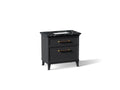 KOHLER K-CM33559-BD3-XEB Artifacts 36" Bathroom Vanity Cabinet With Sink And Quartz Top - Slate Grey