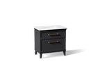 KOHLER K-CM33559-BD3-XTC Artifacts 36" Bathroom Vanity Cabinet With Sink And Quartz Top - Slate Grey