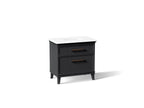 KOHLER K-CM33559-BD3-XWL Artifacts 36" Bathroom Vanity Cabinet With Sink And Quartz Top - Slate Grey