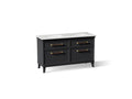 KOHLER K-CM33560-BD1-1WX Artifacts 60" Bathroom Vanity Cabinet With Sinks And Quartz Top - Slate Grey