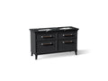 KOHLER K-CM33560-BD5-XEN Artifacts 60" Bathroom Vanity Cabinet With Sinks And Quartz Top - Slate Grey