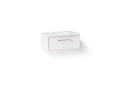 KOHLER K-CM33566-BD1-1WA Lodern 36" Wall-Hung Bathroom Vanity Cabinet With Sink And Quartz Top - Linen White