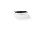 KOHLER K-CM33566-BD22-AEC Lodern 36" Wall-Hung Bathroom Vanity Cabinet With Sink And Quartz Top - Linen White