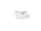 KOHLER K-CM33566-BD22-ATC Lodern 36" Wall-Hung Bathroom Vanity Cabinet With Sink And Quartz Top - Linen White