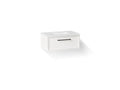 KOHLER K-CM33566-BD22-AWL Lodern 36" Wall-Hung Bathroom Vanity Cabinet With Sink And Quartz Top - Linen White