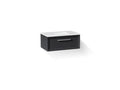 KOHLER K-CM33566-BD22-XTC Lodern 36" Wall-Hung Bathroom Vanity Cabinet With Sink And Quartz Top - Slate Grey