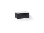 KOHLER K-CM33566-BD22-XTL Lodern 36" Wall-Hung Bathroom Vanity Cabinet With Sink And Quartz Top - Slate Grey
