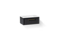 KOHLER K-CM33566-BD22-XWB Lodern 36" Wall-Hung Bathroom Vanity Cabinet With Sink And Quartz Top - Slate Grey
