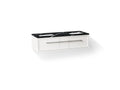 KOHLER K-CM33567-BD23-AEN Lodern 60" Wall-Hung Bathroom Vanity Cabinet With Sinks And Quartz Top - Linen White