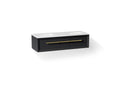 KOHLER K-CM33567-BD23-XTB Lodern 60" Wall-Hung Bathroom Vanity Cabinet With Sinks And Quartz Top - Slate Grey