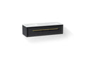KOHLER K-CM33567-BD23-XWB Lodern 60" Wall-Hung Bathroom Vanity Cabinet With Sinks And Quartz Top - Slate Grey