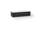 KOHLER K-CM33567-BD23-XWB Lodern 60" Wall-Hung Bathroom Vanity Cabinet With Sinks And Quartz Top - Slate Grey