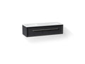 KOHLER K-CM33567-BD23-XWN Lodern 60" Wall-Hung Bathroom Vanity Cabinet With Sinks And Quartz Top - Slate Grey