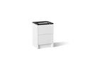 KOHLER K-CM39265-BD1-0EM Statement 24" bathroom vanity set with sink and quartz top - White