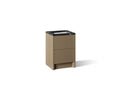 KOHLER K-CM39265-BD1-PEM Statement 24" bathroom vanity set with sink and quartz top - Pale Oak