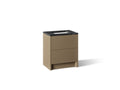 KOHLER K-CM39266-BD1-PEM Statement 30" bathroom vanity set with sink and quartz top - Pale Oak