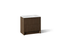 KOHLER K-CM39267-BD1-AMW Statement 36" bathroom vanity set with sink and quartz top - Draper Oak