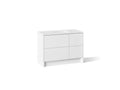 KOHLER K-CM39268-BD1-0MW Statement 48" bathroom vanity set with sink and quartz top - White