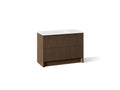 KOHLER K-CM39268-BD1-AMW Statement 48" bathroom vanity set with sink and quartz top - Draper Oak