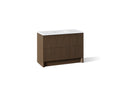 KOHLER K-CM39268-BD1-DST Statement 48" bathroom vanity set with sink and quartz top - Draper Oak