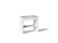 KOHLER K-CM39272-BD1-0MW Statement 36" console-style bathroom vanity set with sink and quartz top - White