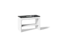 KOHLER K-CM39273-BD1-0EM Statement 48" console-style bathroom vanity set with sink and quartz top - White