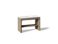 KOHLER K-CM39273-BD1-PMW Statement 48" console-style bathroom vanity set with sink and quartz top - Pale Oak