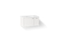 KOHLER K-CM99543-BD1-1WA Jute 36" Wall-Hung Bathroom Vanity Cabinet With Sink And Quartz Top - Linen White