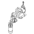 KOHLER 790T/St Assembly-Water Valve, K-DH97-01296B