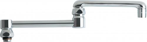Chicago Faucets Dj13Jkabcp Double Jointed Swing Spout