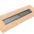 INFINITY DRAIN FCSAS 10042 GM FCSAS 100 42" FCS Series Complete Kit with 4" Wedge Wire Grate in Gunmetal