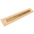 INFINITY DRAIN FCSAS 6524 PG FCSAS 65 24" FCS Series Complete Kit with 2 1/2" Wedge Wire Grate in Polished Gold