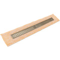 INFINITY DRAIN FCSAS 6548 SC FCSAS 65 48" FCS Series Complete Kit with 2 1/2" Wedge Wire Grate in Satin Champagne