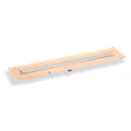 INFINITY DRAIN FCSGR 6532 MW FCSGR 65 32" FCS Series Complete Kit with 2 1/2" Adhesion Style Grate in Matte White