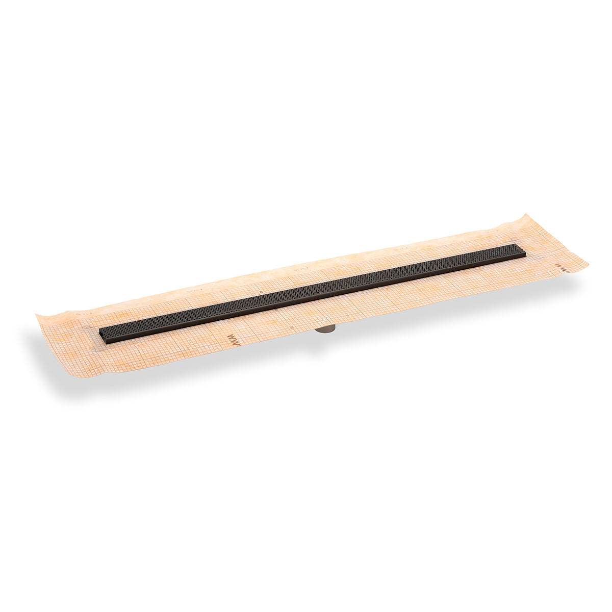 INFINITY DRAIN FCSGR 6560 ORB FCSGR 65 60" FCS Series Complete Kit with 2 1/2" Adhesion Style Grate in Oil Rubbed Bronze