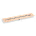 INFINITY DRAIN FCSGR 6548 PS FCSGR 65 48" FCS Series Complete Kit with 2 1/2" Adhesion Style Grate in Polished Stainless