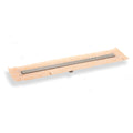INFINITY DRAIN FCSGR 6536 SS FCSGR 65 36" FCS Series Complete Kit with 2 1/2" Adhesion Style Grate in Satin Stainless