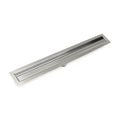 INFINITY DRAIN FFAS 3842 PS FFAS 38 42" FF Series Complete Kit with 1.5" Wedge Wire Grate in Polished Stainless
