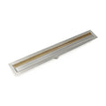 INFINITY DRAIN FFAS 3832 SB FFAS 38 32" FF Series Complete Kit with 1.5" Wedge Wire Grate in Satin Bronze
