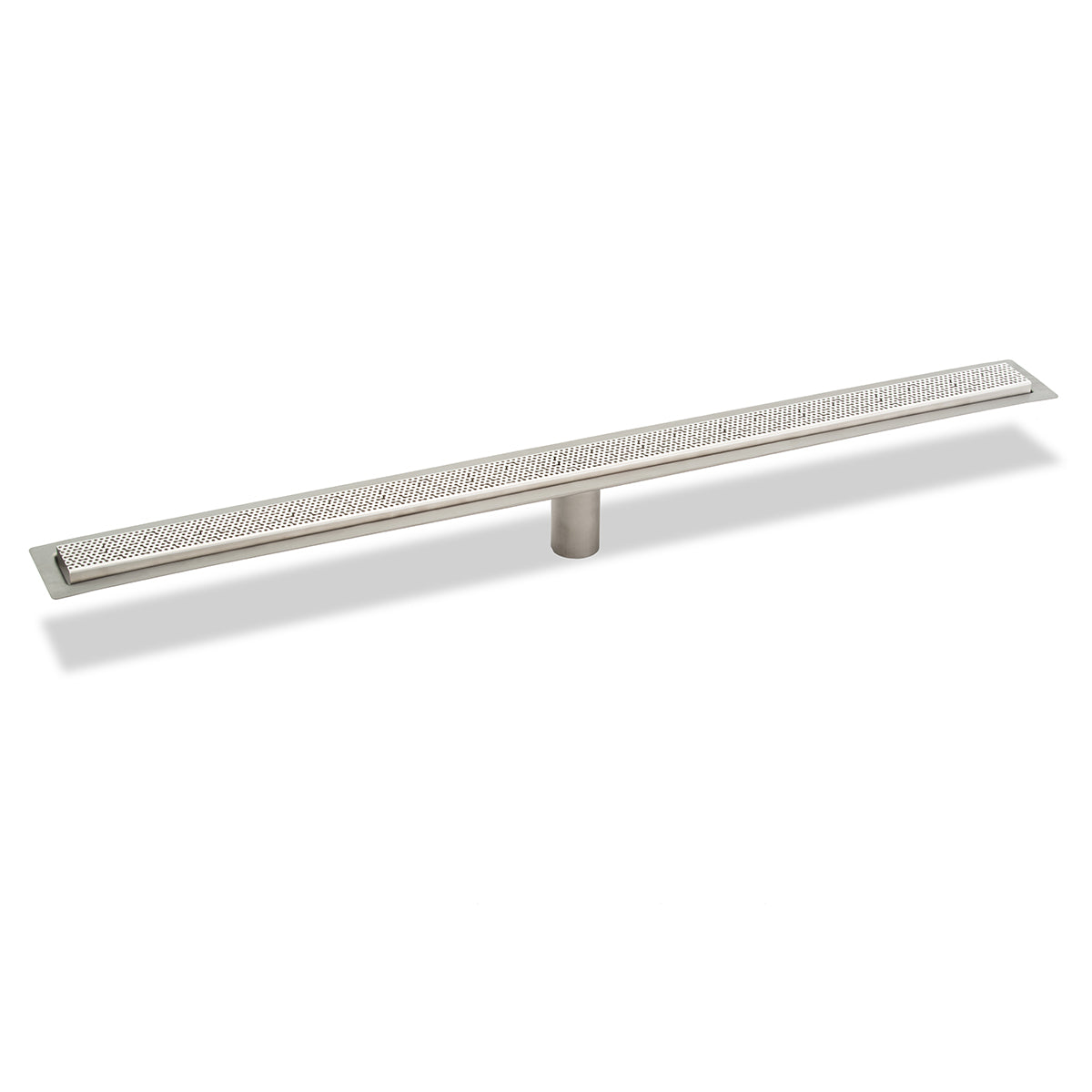 INFINITY DRAIN FFGR 6542 MW FFGR 65 42" FF Series Complete Kit with 2 1/2" Adhesion Style Grate in Matte White