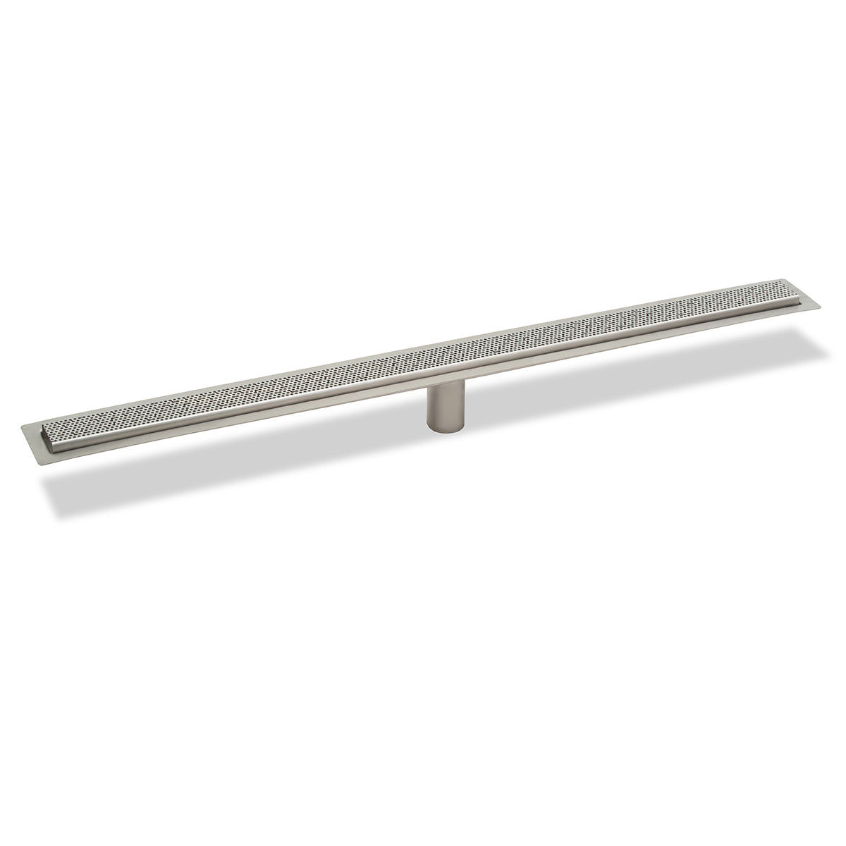 INFINITY DRAIN FFGR 6524 PS FFGR 65 24" FF Series Complete Kit with 2 1/2" Adhesion Style Grate in Polished Stainless