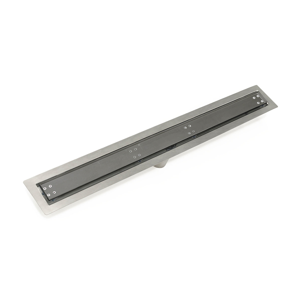 INFINITY DRAIN FFTIF 6532 GM FFTIF 65 32" FF Series Complete Kit with Tile Insert Frame in Gunmetal